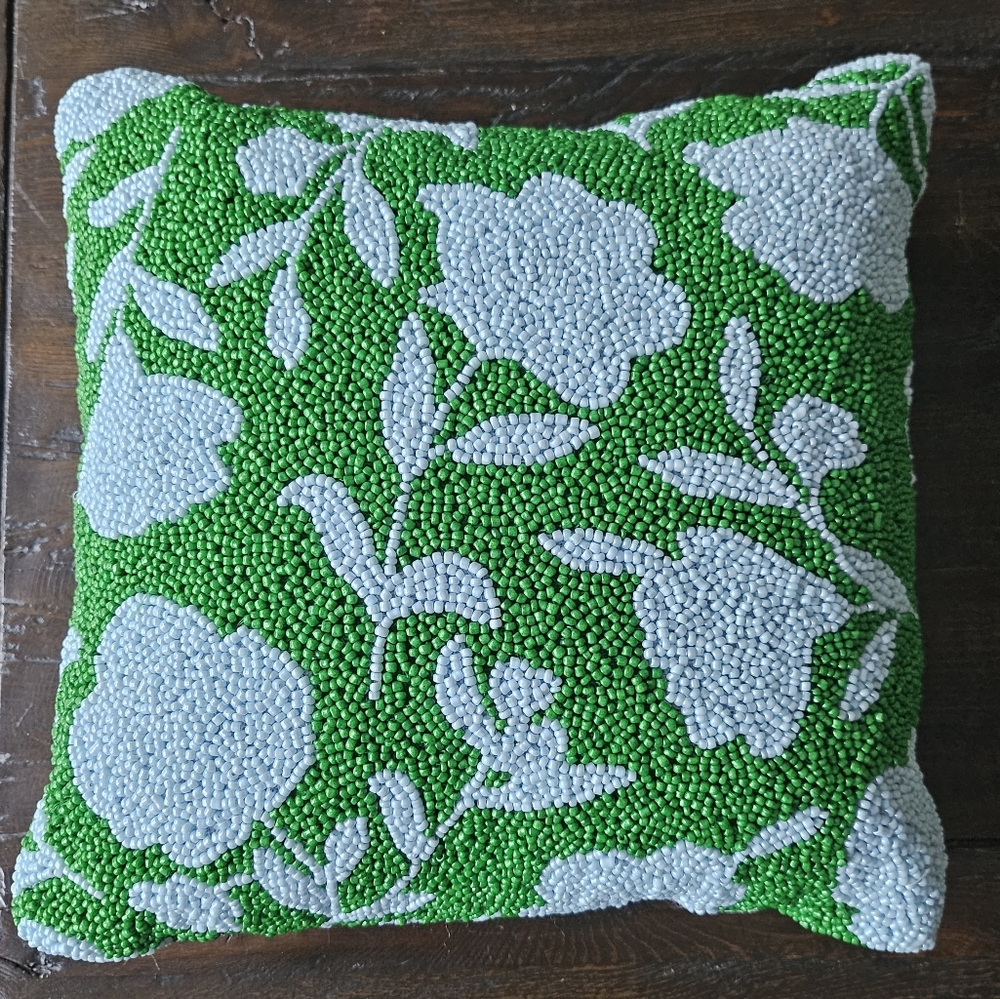 Kate Spade New York x Target - 12x12 Beaded Classic Rose Pillow